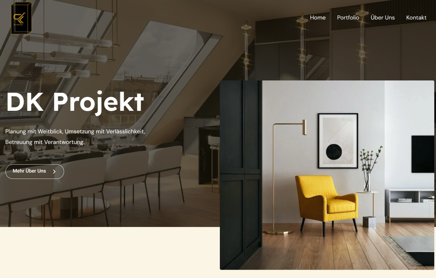 DK Projekt Website